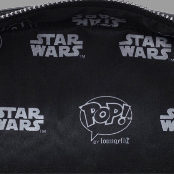 Loungefly Darth‎ Vader Funko POP Crossbody, Black - Picture 10 of 10